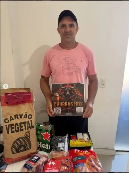 @paulorogeriode92 com o kit, em Cachoeira de Minas