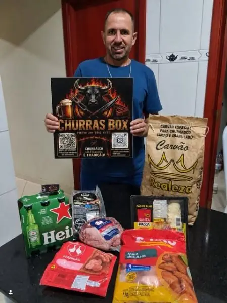 @benedito.nunes.100 com o kit, em Conceição dos Ouros