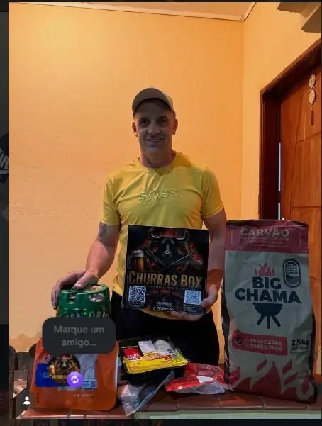 @paulorogeriode92 com o kit, em Cachoeira de Minas
