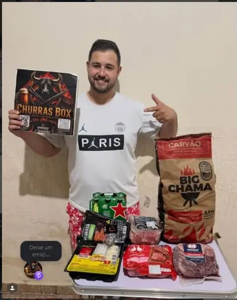 @j.t_rafael com o kit, em Cachoeira de Minas