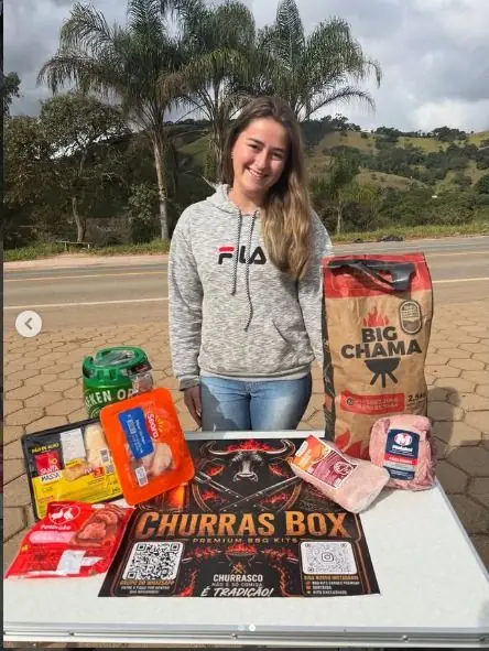 @min_zinha13 com o kit, em Cachoeira de Minas