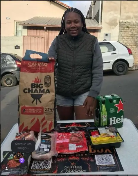 @larysnanda com o kit, em Conceição dos Ouros